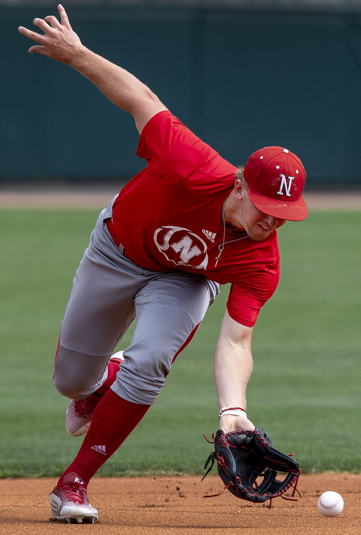 Nebraska baseball fall practice, 9.12